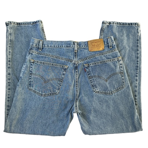 Levi's 505 Jeans Mens 38 x 30 USA Red Tab Regular Fit Straight Leg Vintage Levis - Picture 5 of 15